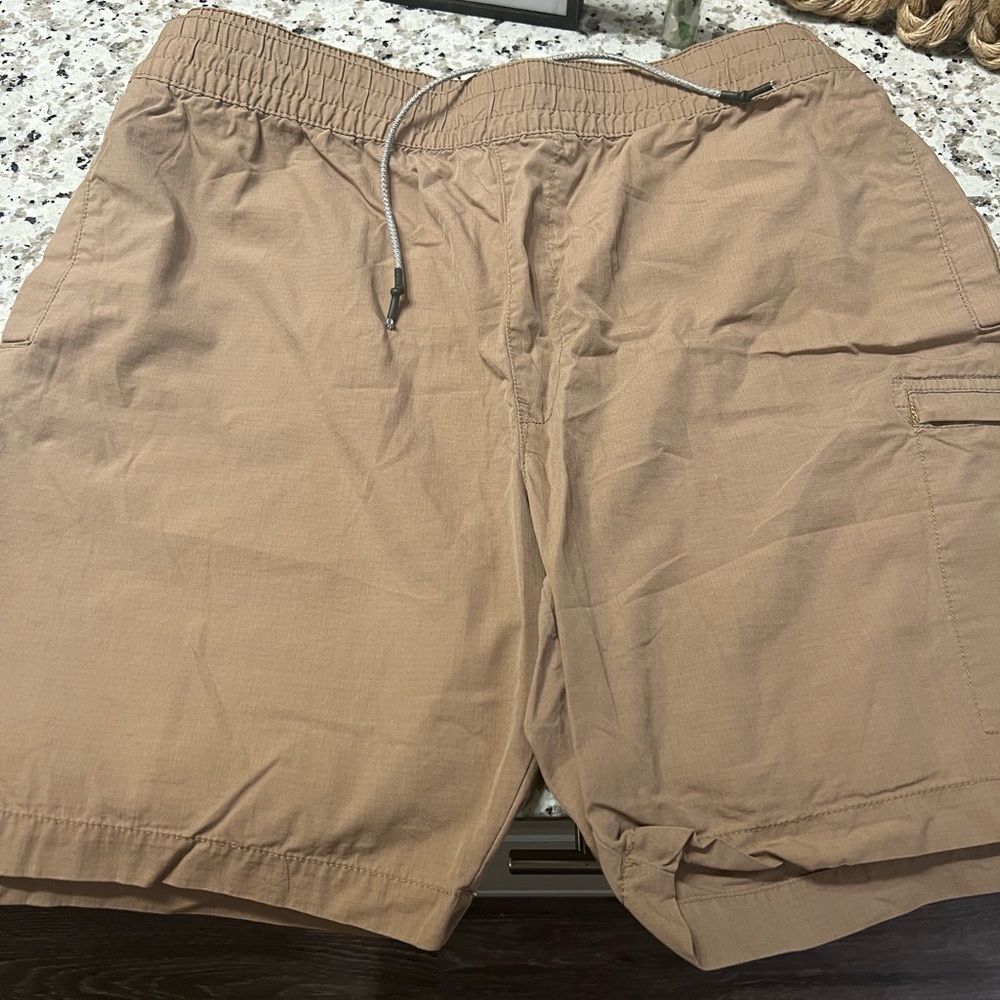Goodfellow Khaki Drawstring Shorts (XL)